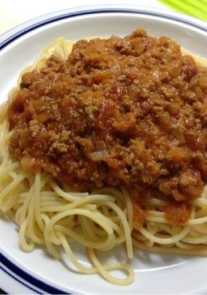 うちのスパゲティミートソース-レシピのメイン写真