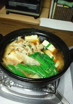 豚バラ肉のすき焼き風鍋-レシピのメイン写真