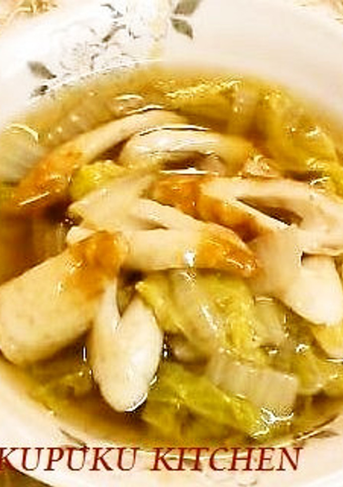 白菜とちくわのあったか煮物♪-レシピのメイン写真