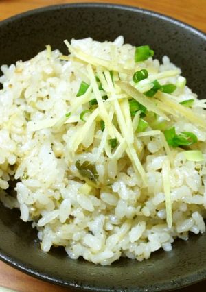 和尚の旨みたっぷり梅ごはん-レシピのメイン写真