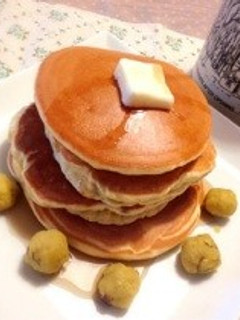 簡単❤さつまいものふわふわホットケーキ-レシピのメイン写真