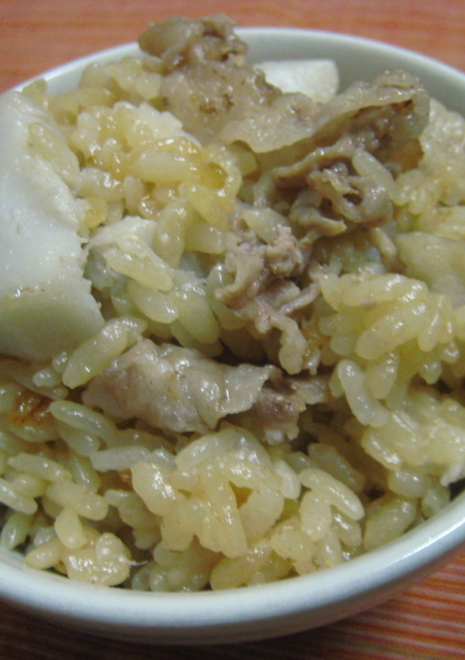 ☆牛肉と里芋の炊き込みご飯☆-レシピのメイン写真