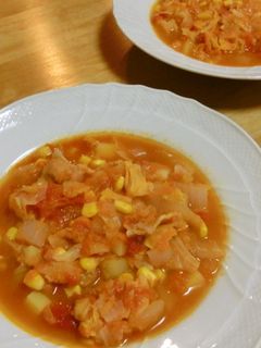 *さっぱり♪トマトとバルサミコのスープ*-レシピのメイン写真