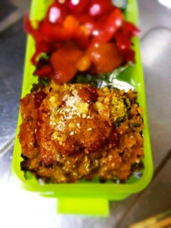 お弁当に★かぼちゃのピザ風焼き-レシピのメイン写真