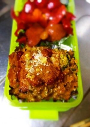 お弁当に★かぼちゃのピザ風焼き-レシピのメイン写真