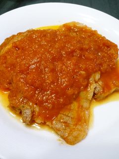 トンテキ☆シャリアピン~トマトソース-レシピのメイン写真