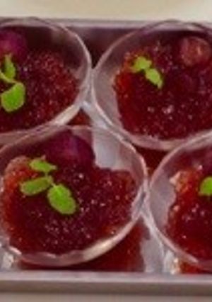 葡萄のクラッシュゼリー-レシピのメイン写真
