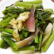 小松菜とみょうがのサッと煮