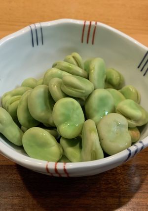 ソラマメ　塩茹で-レシピのメイン写真