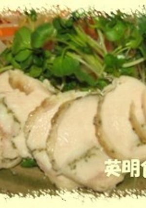 安い鶏胸肉でお手軽『手造りハム』-レシピのメイン写真