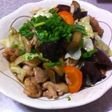 鶏肉と野菜たっぷりオイスターソース炒め