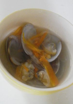 あさりとマロニーのスープ-レシピのメイン写真