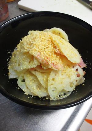 レンコンとベーコンの酢の物-レシピのメイン写真