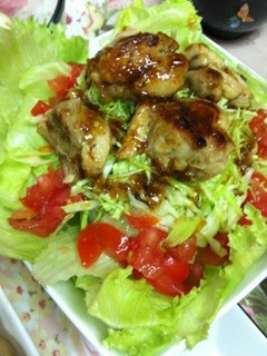 さっぱりチキンサラダ-レシピのメイン写真