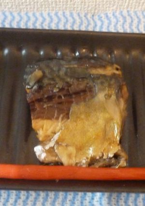 ババは煮サバを焼きサバしてビールを飲む-レシピのメイン写真