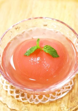 つやつや*+桃のコンポート*+-レシピのメイン写真