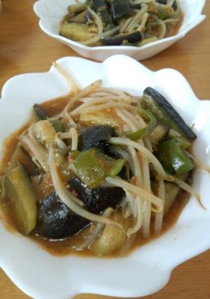 市販の素を使って♡麻婆茄子。-レシピのメイン写真