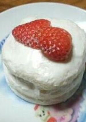 簡単離乳食♪１才の簡単誕生日ケーキ-レシピのメイン写真