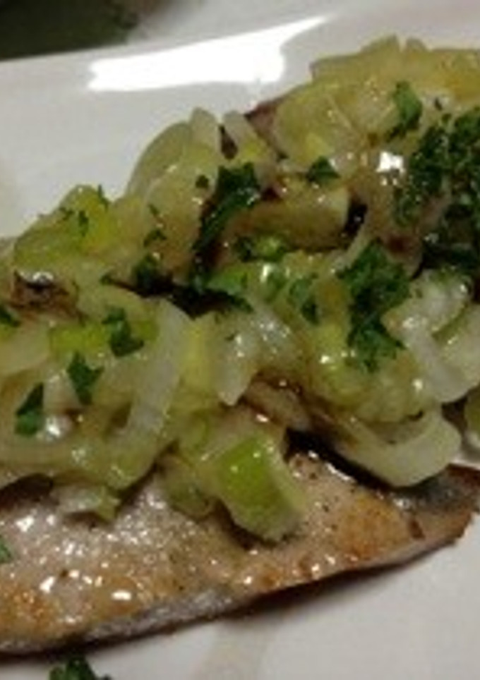 栄養満点♪かつおの塩焼きゴマネギのせ☆-レシピのメイン写真