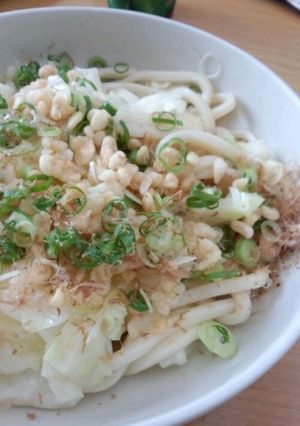 1玉でもボリューミーなタヌキうどん♪-レシピのメイン写真
