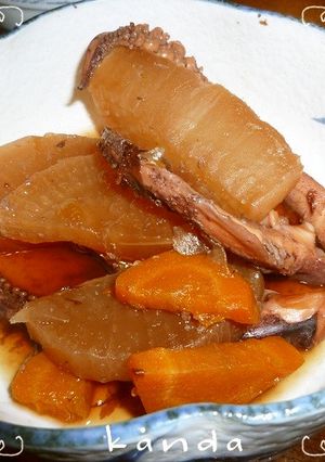 簡単!とっても食べやすいイカ大根-レシピのメイン写真