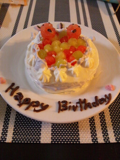 1歳児の誕生日ケーキ-レシピのメイン写真