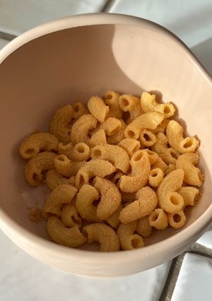 "離乳食/幼児食"マカロニきな粉＊-レシピのメイン写真
