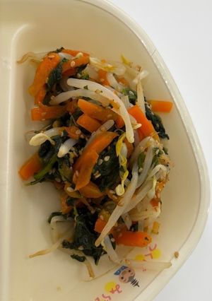 【給食】給食小松菜とひじきのナムル-レシピのメイン写真