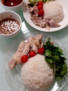 炊飯器でシンガポールチキンライス-レシピのメイン写真