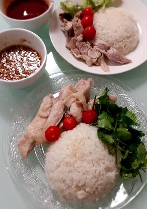 炊飯器でシンガポールチキンライス-レシピのメイン写真