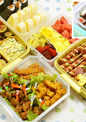 2012春運動会弁当ーSPAMの油味噌-レシピのメイン写真