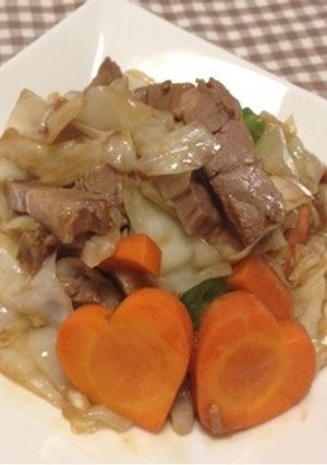 ♡チャーシューde回鍋肉♡-レシピのメイン写真