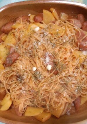 じゃがいもナポリタン-レシピのメイン写真