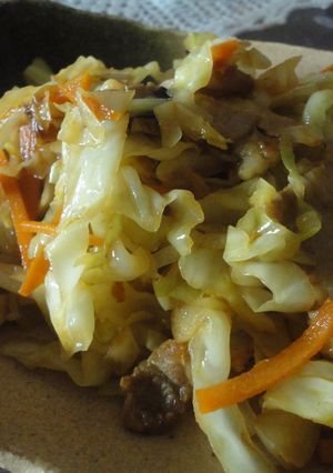 簡単カレー風味の野菜炒め-レシピのメイン写真
