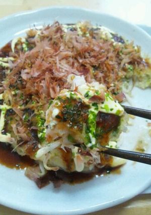 ヘルシー もやしお好み焼き で 節約!!-レシピのメイン写真
