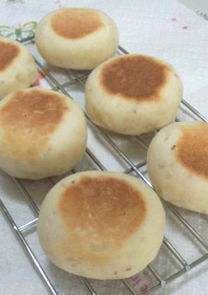 レンジ発酵で時短☆フライパン焼きパン-レシピのメイン写真