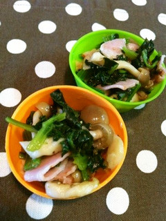 お弁当に★レンチンほうれん草ソテー-レシピのメイン写真