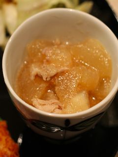 冬瓜と豚肉の煮物-レシピのメイン写真