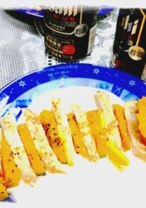 彩りかぼちゃと鶏チーズソテー-レシピのメイン写真