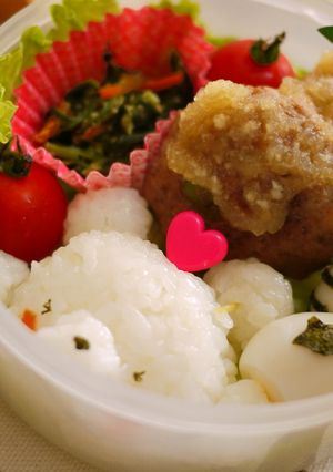 キャラ弁に♡ミニミニくまさん-レシピのメイン写真