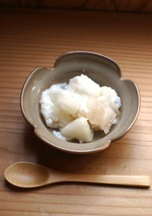 【和薬膳】梨とヨーグルトのゼリー-レシピのメイン写真