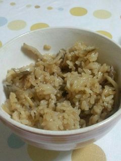 きのこの簡単炊き込みご飯-レシピのメイン写真