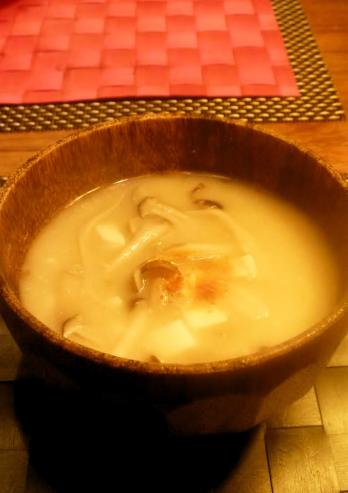 秋の味覚　きのこきのこ粕汁-レシピのメイン写真