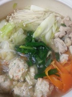 鶏鍋-レシピのメイン写真