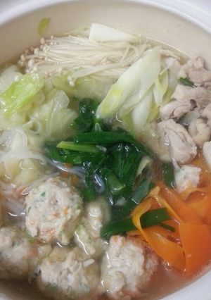 鶏鍋-レシピのメイン写真