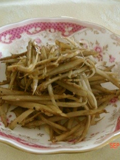 とまらない!ごぼうのイタリアンきんぴら-レシピのメイン写真