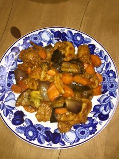 残りから揚げのリメイク酢鶏-レシピのメイン写真
