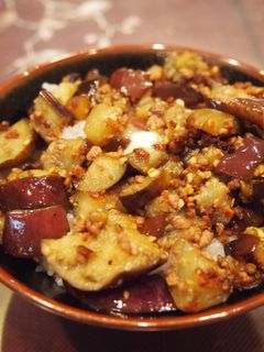 ★茄子とひき肉の旨うま丼★-レシピのメイン写真