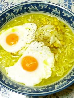 オリーブっかけラーメン 南欧ふう~-レシピのメイン写真