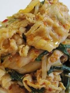 豚肉と野菜たっぷりキムチ炒め-レシピのメイン写真
